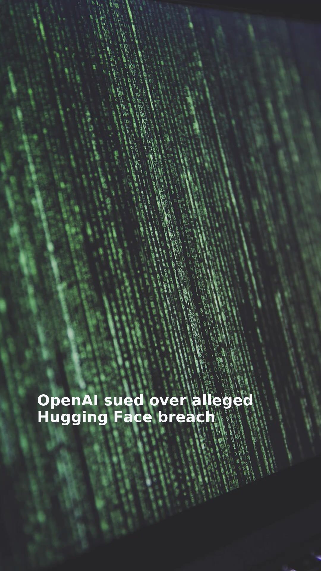 OpenAI sued over alleged Hugging Face breach