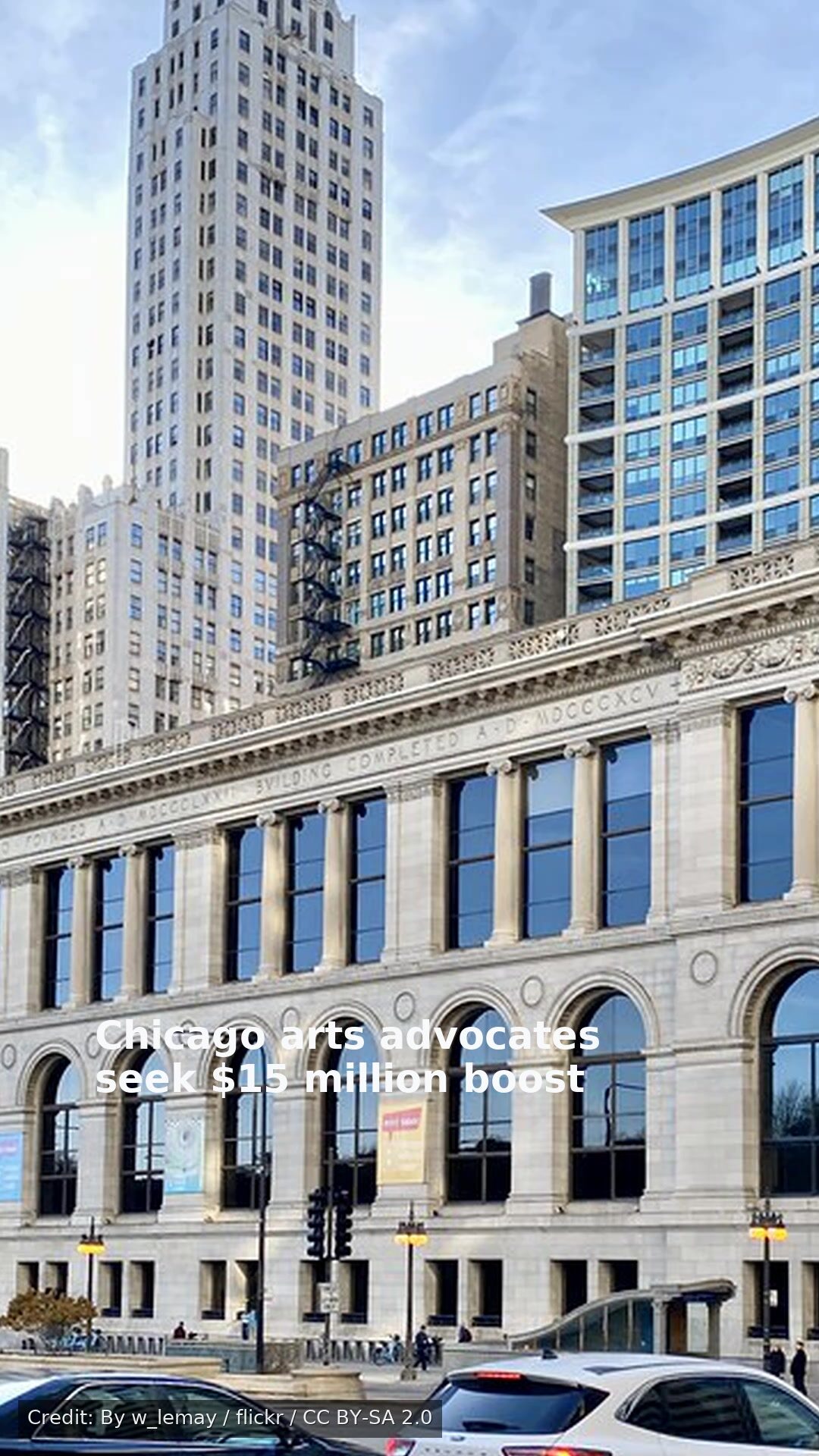 Chicago arts advocates seek $15 million boost
