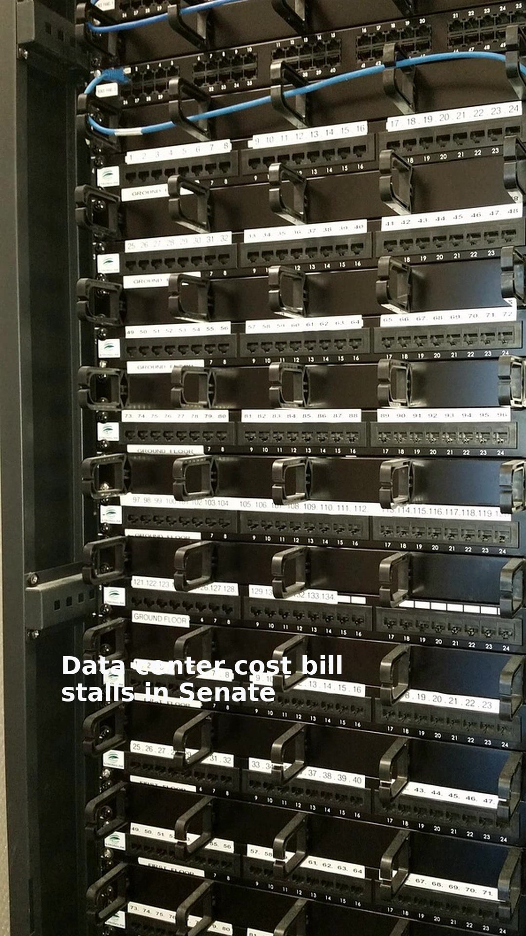 Data center cost bill stalls in Senate