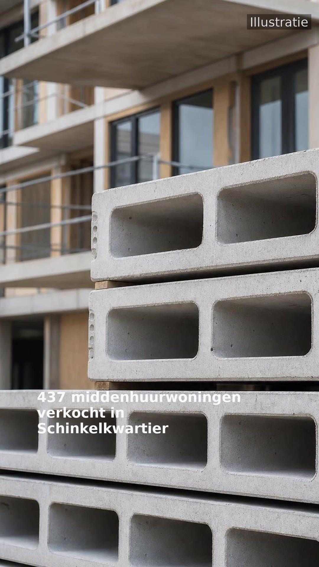 437 middenhuurwoningen verkocht in Schinkelkwartier