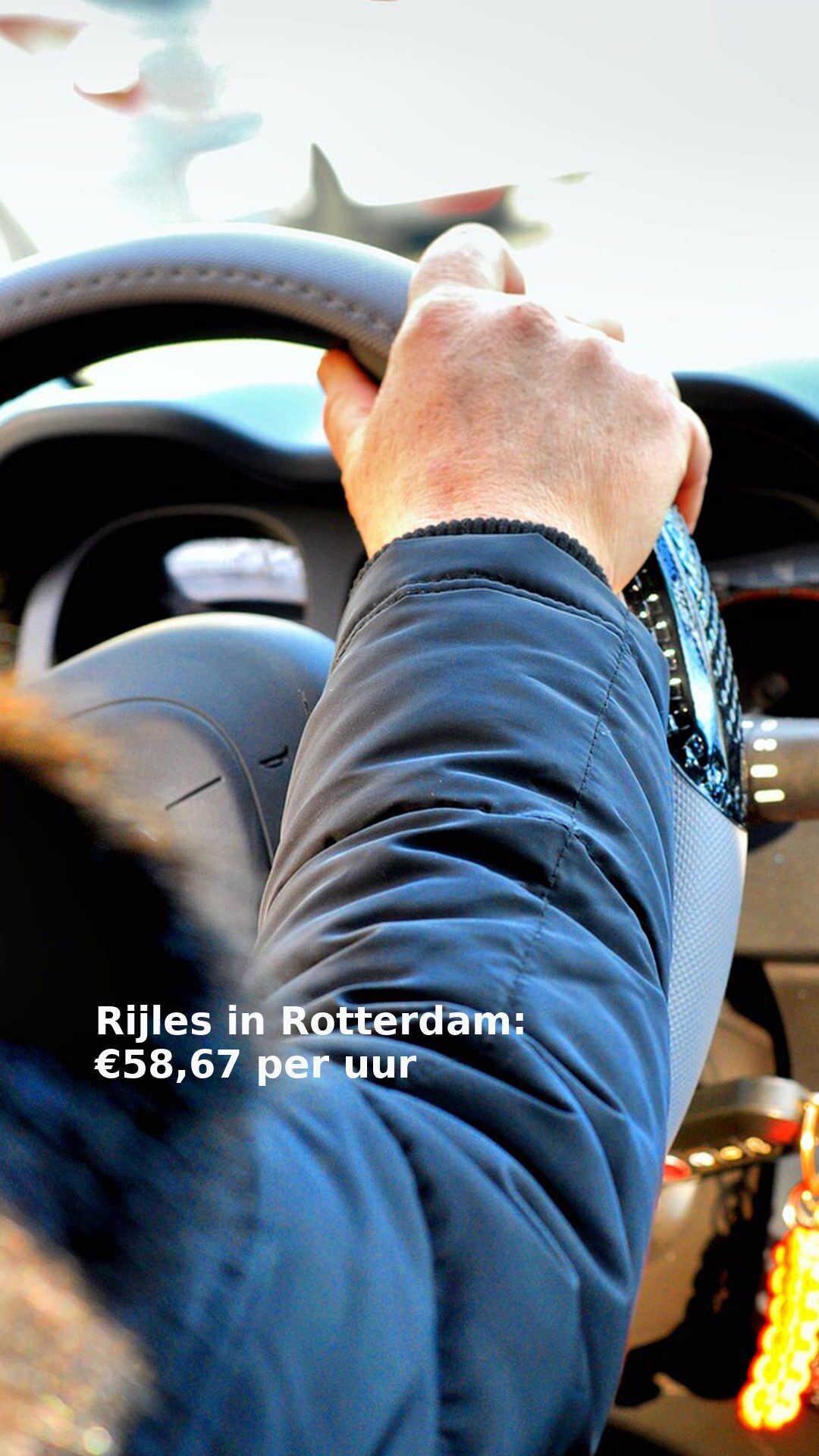 Rijles in Rotterdam: €58,67 per uur
