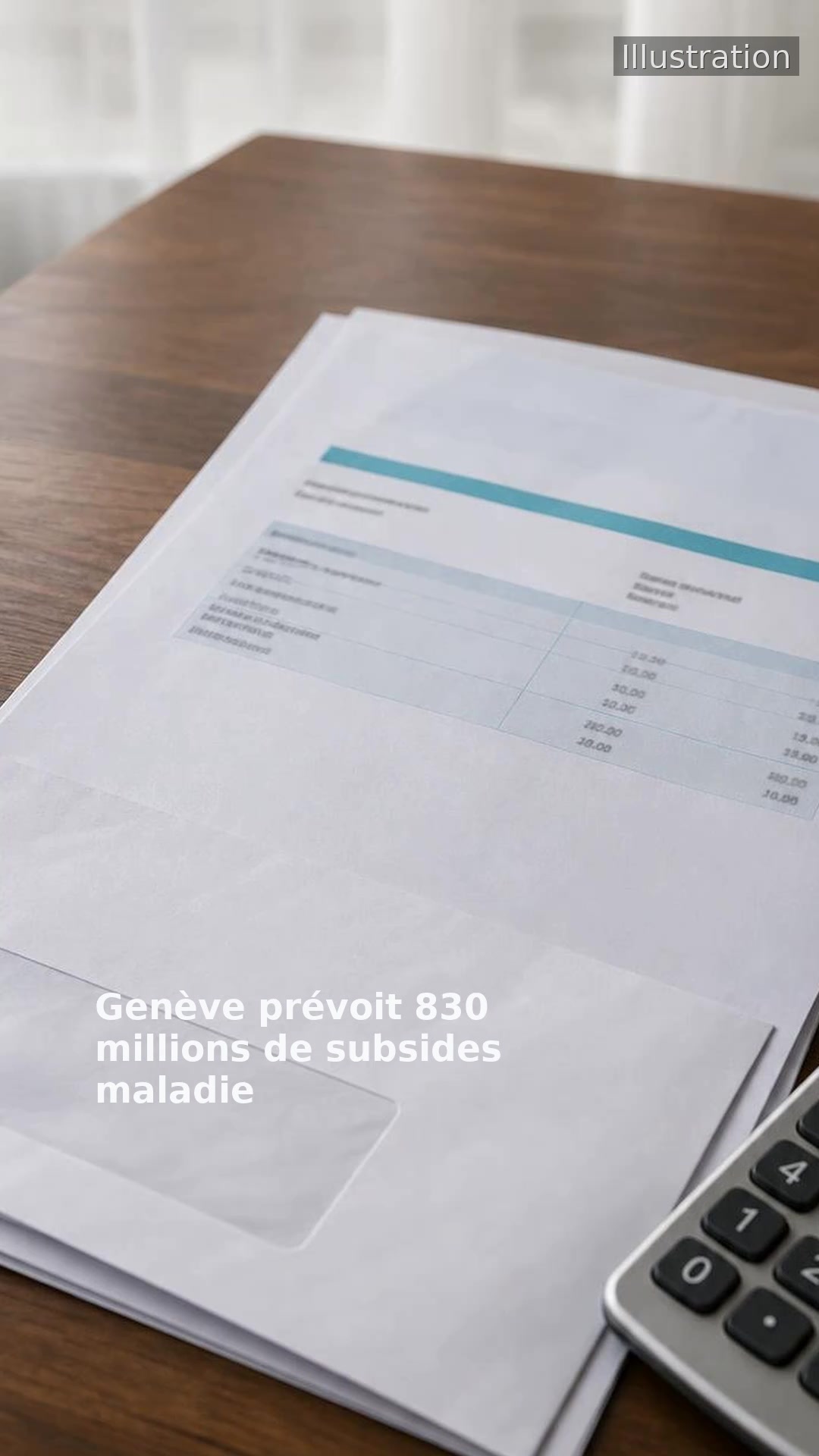Genève prévoit 830 millions de subsides maladie