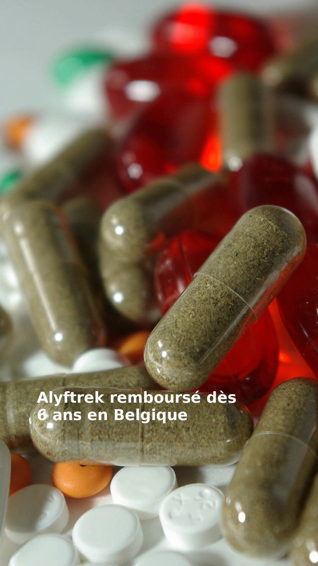 Alyftrek remboursé dès 6 ans en Belgique