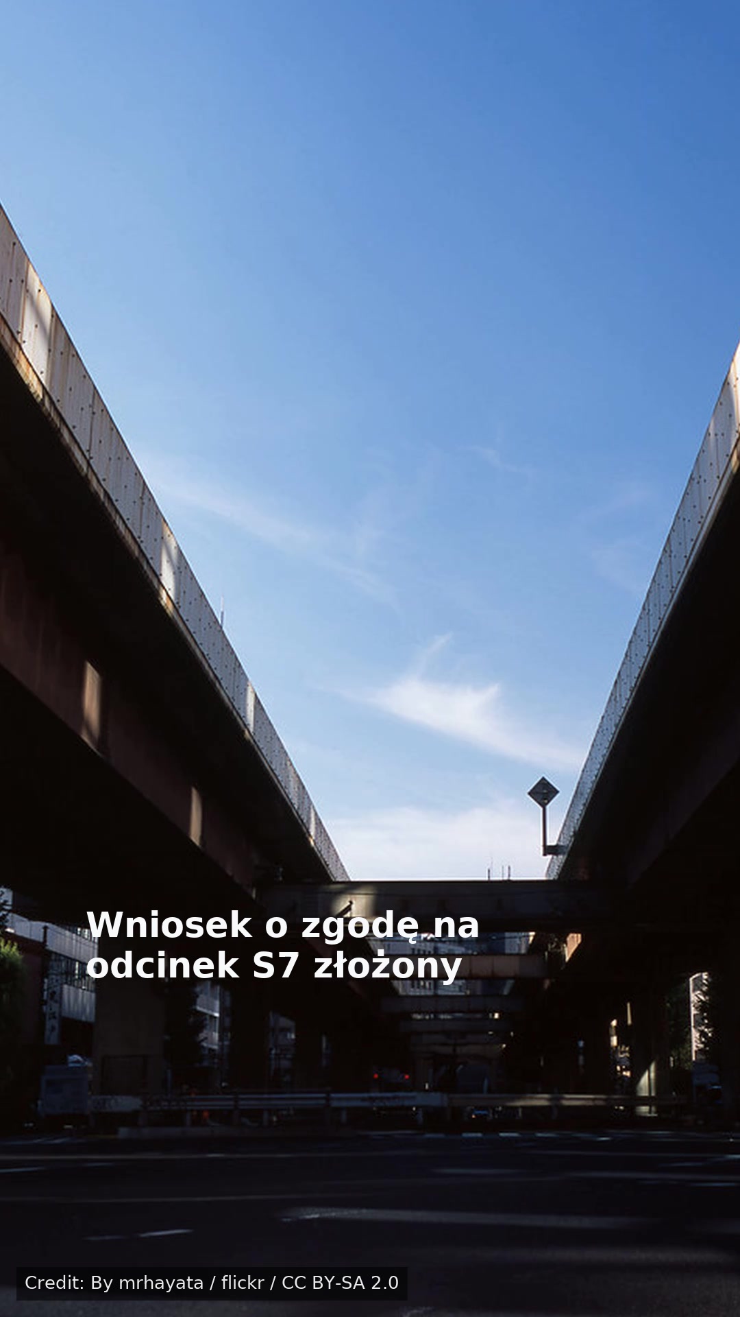 Wniosek o zgodę na odcinek S7 złożony