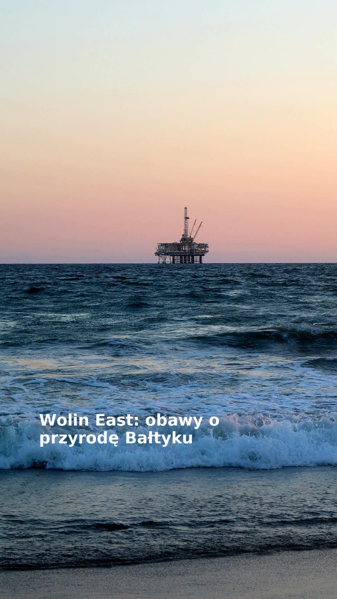 Wolin East: obawy o przyrodę Bałtyku