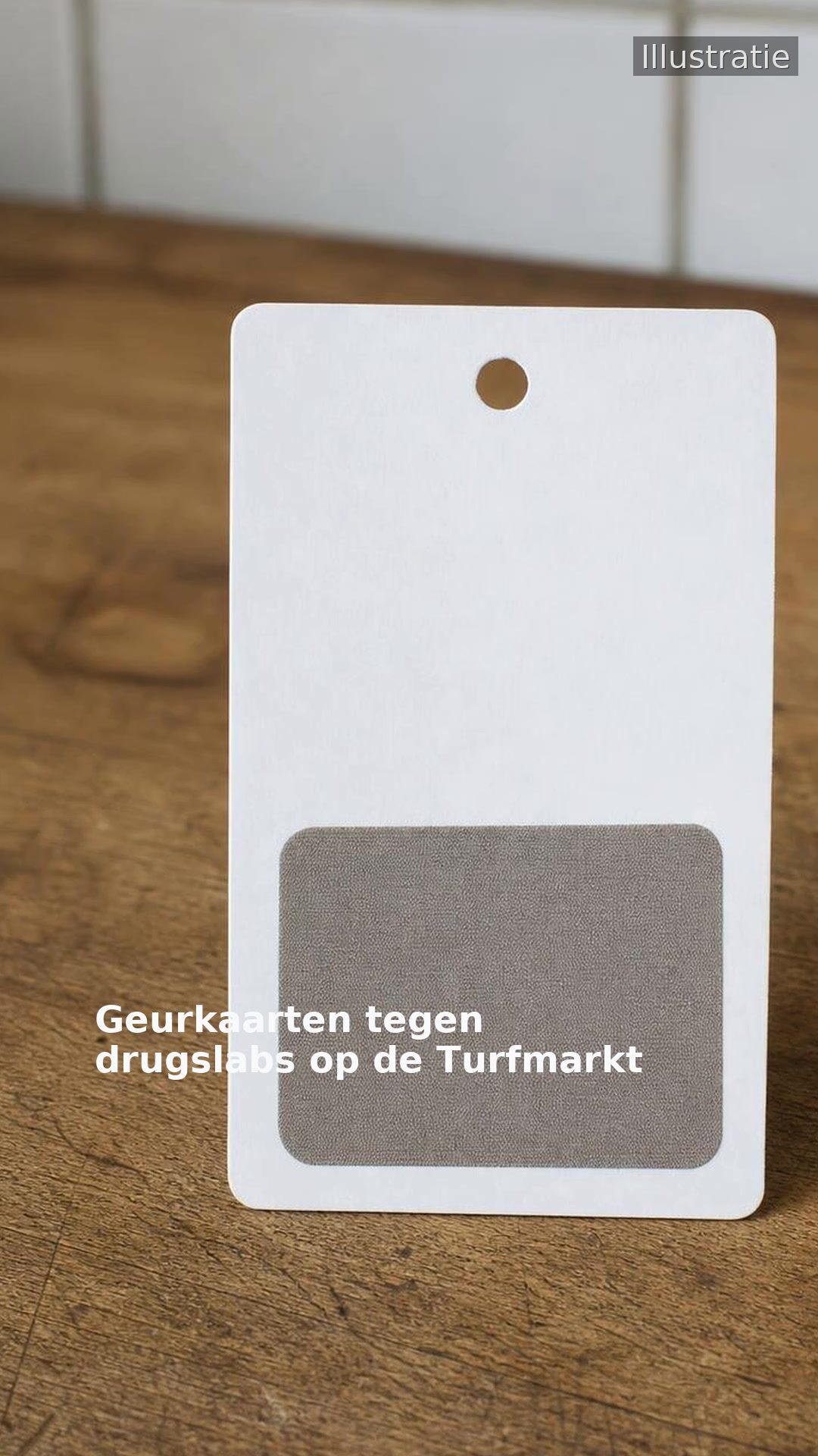 Geurkaarten tegen drugslabs op de Turfmarkt