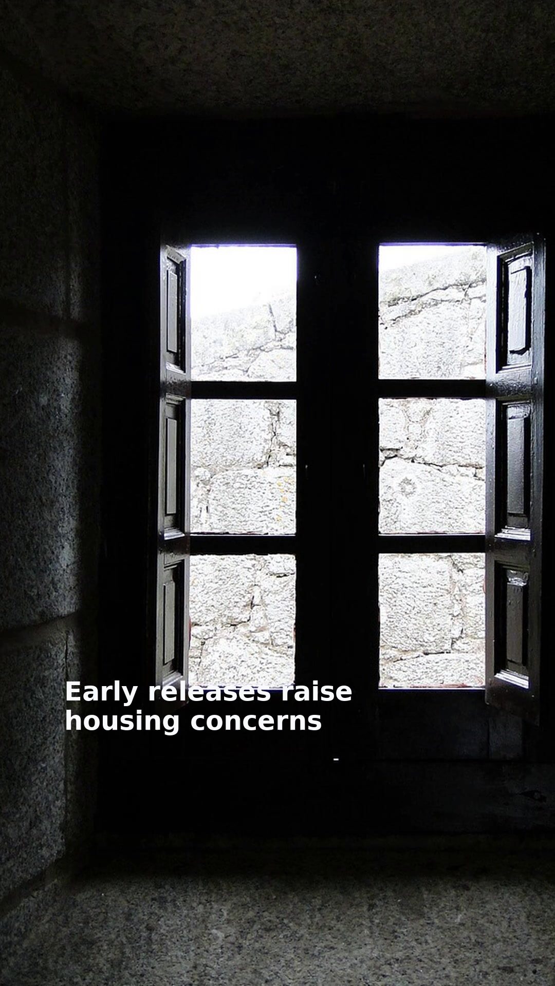 Early releases raise housing concerns