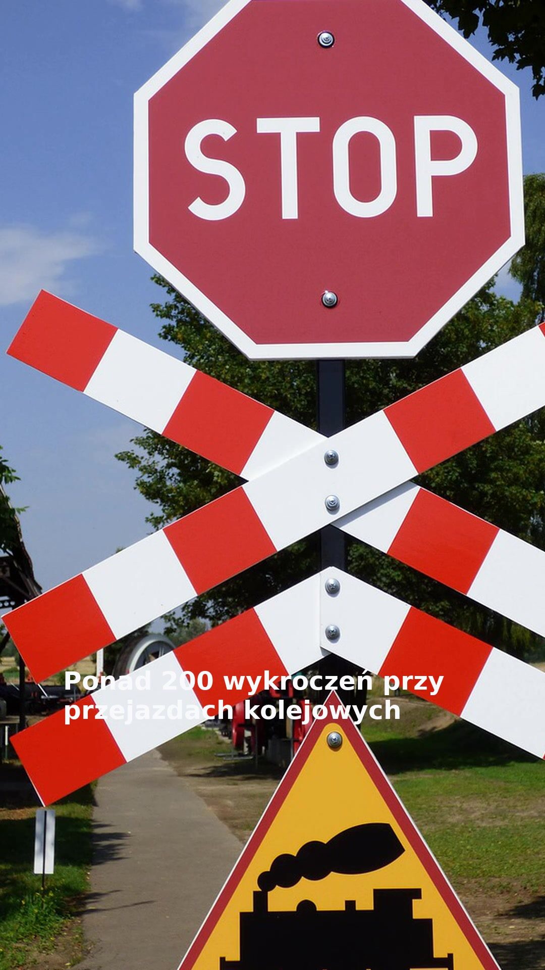Ponad 200 wykroczeń przy przejazdach kolejowych