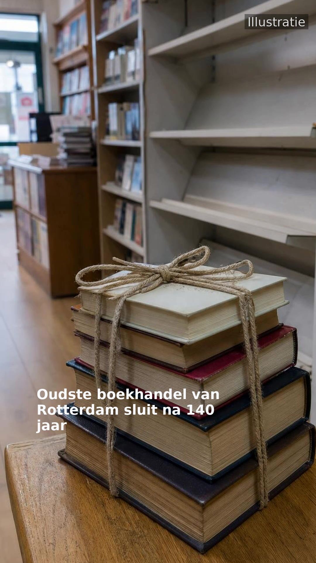 Oudste boekhandel van Rotterdam sluit na 140 jaar