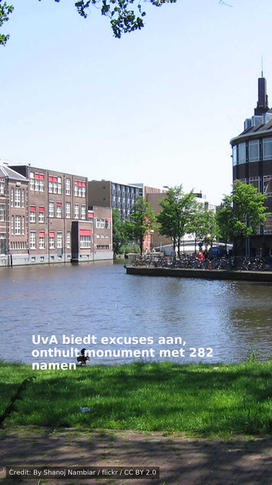 UvA biedt excuses aan, onthult monument met 282 namen