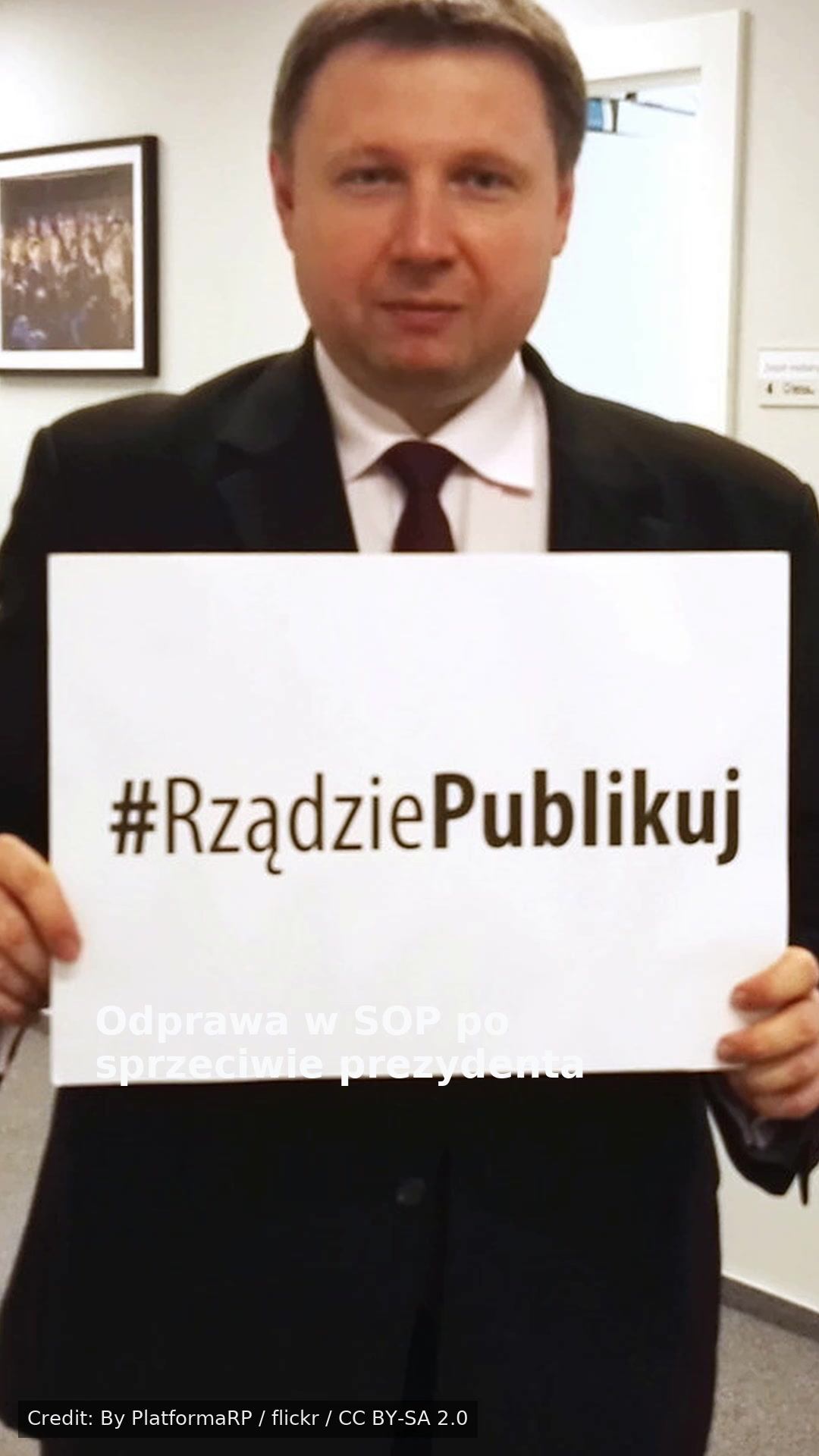 Odprawa w SOP po sprzeciwie prezydenta