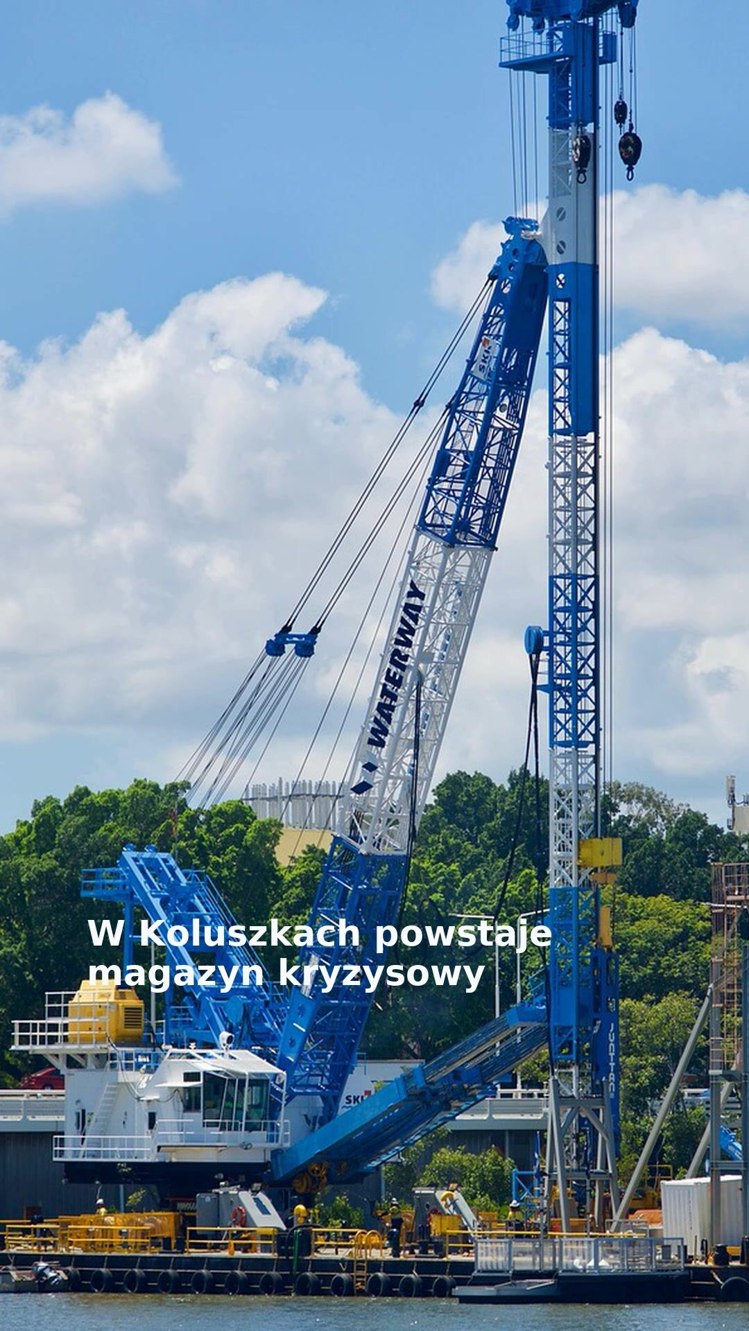 W Koluszkach powstaje magazyn kryzysowy