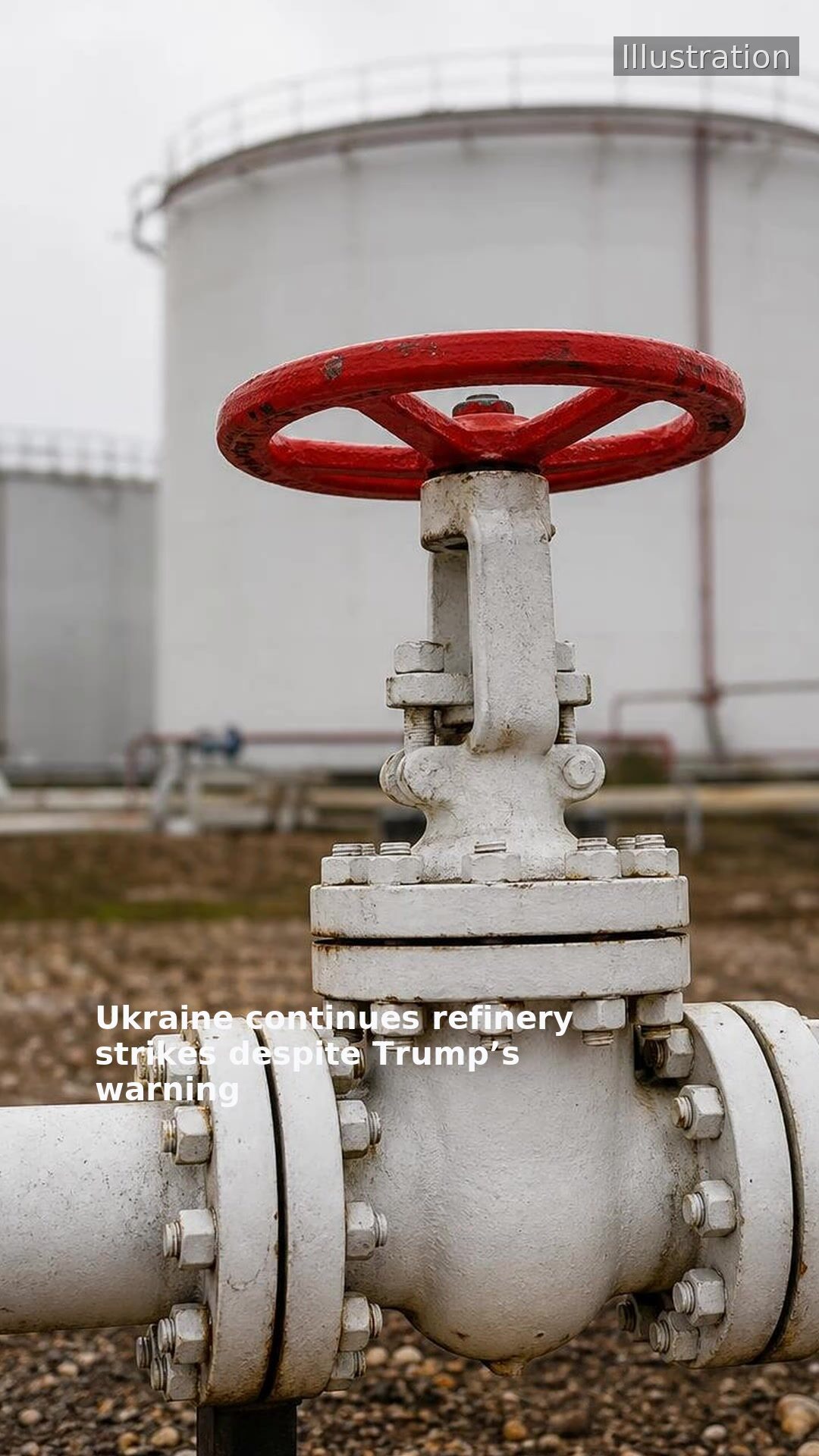Ukraine continues refinery strikes despite Trump’s warning