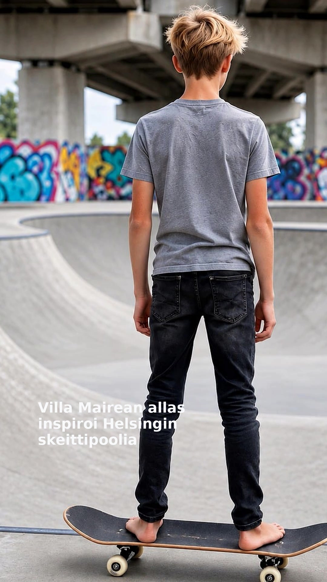 Villa Mairean allas inspiroi Helsingin skeittipoolia