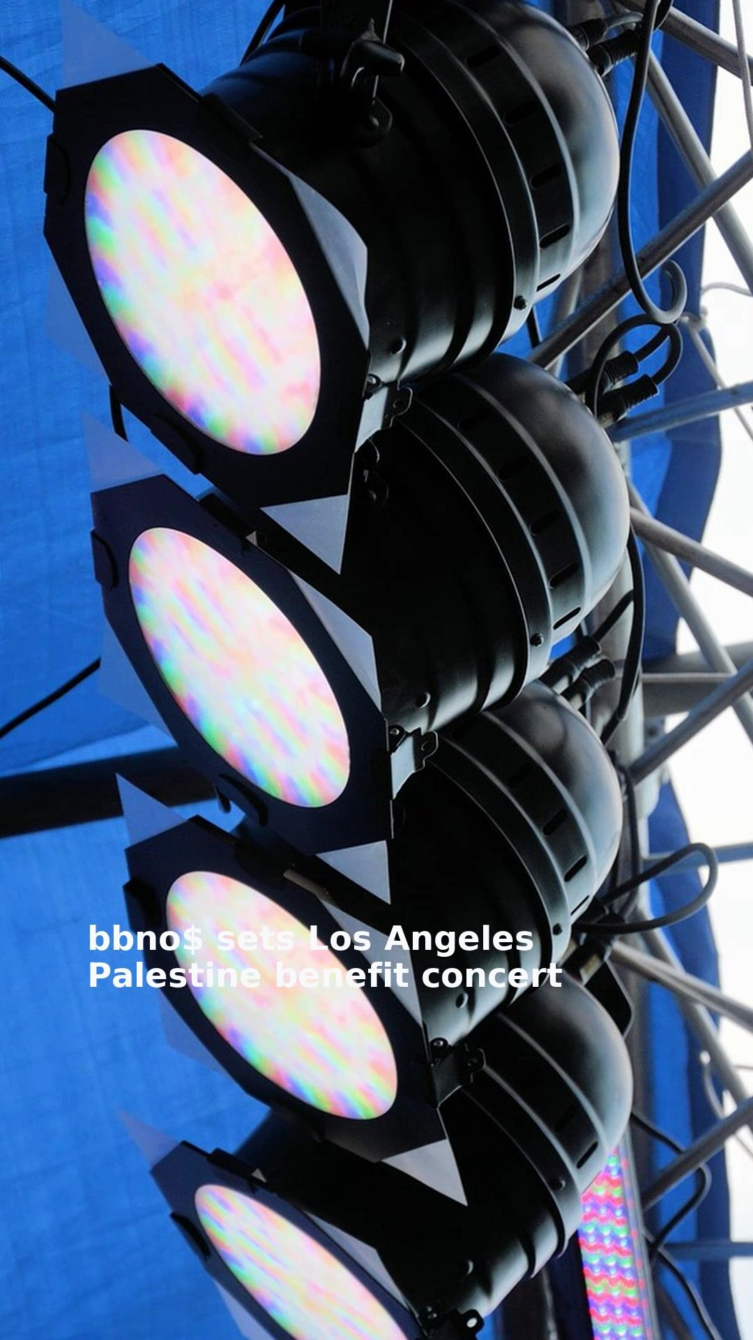bbno$ sets Los Angeles Palestine benefit concert