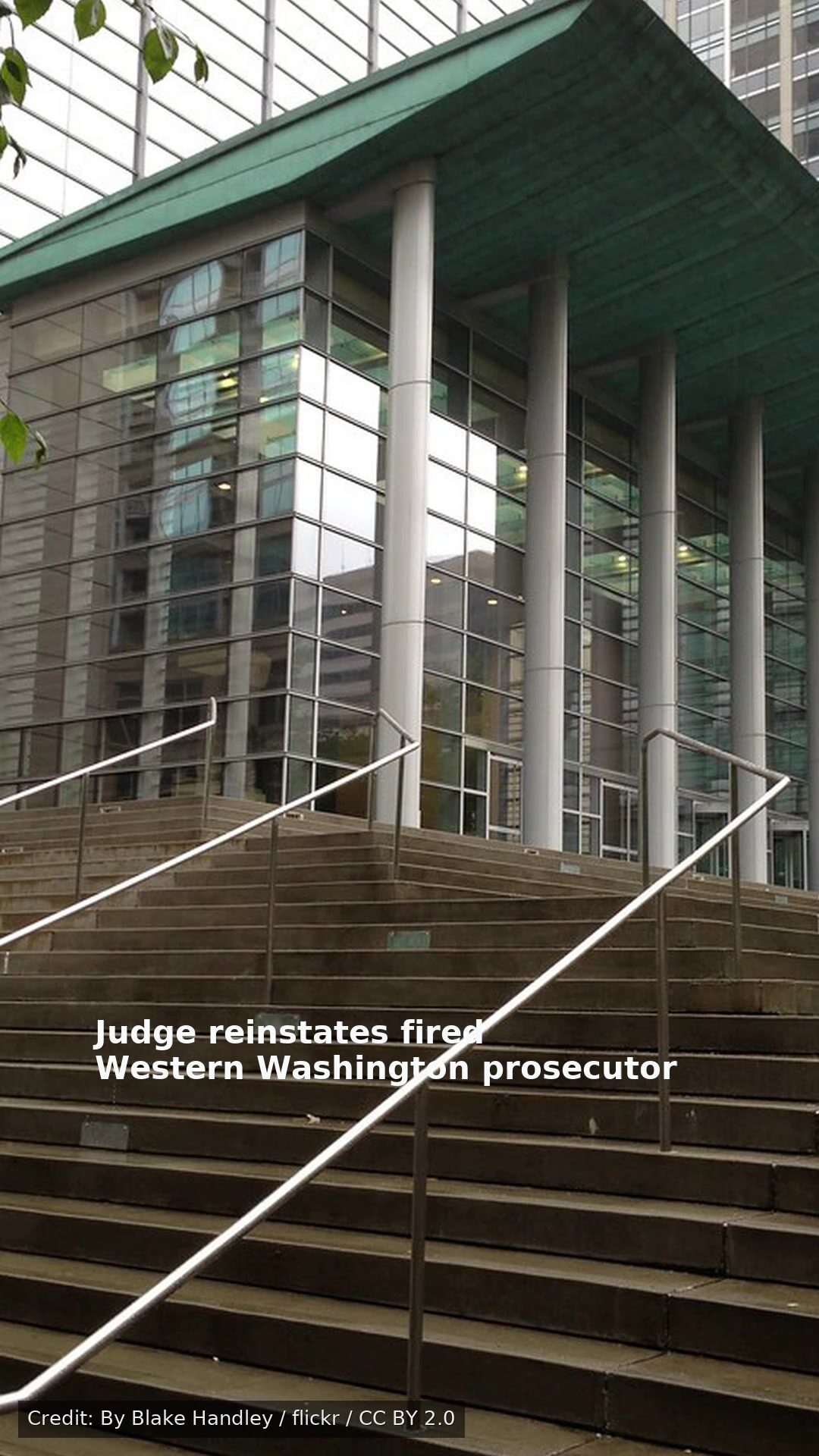 Judge reinstates fired Western Washington prosecutor