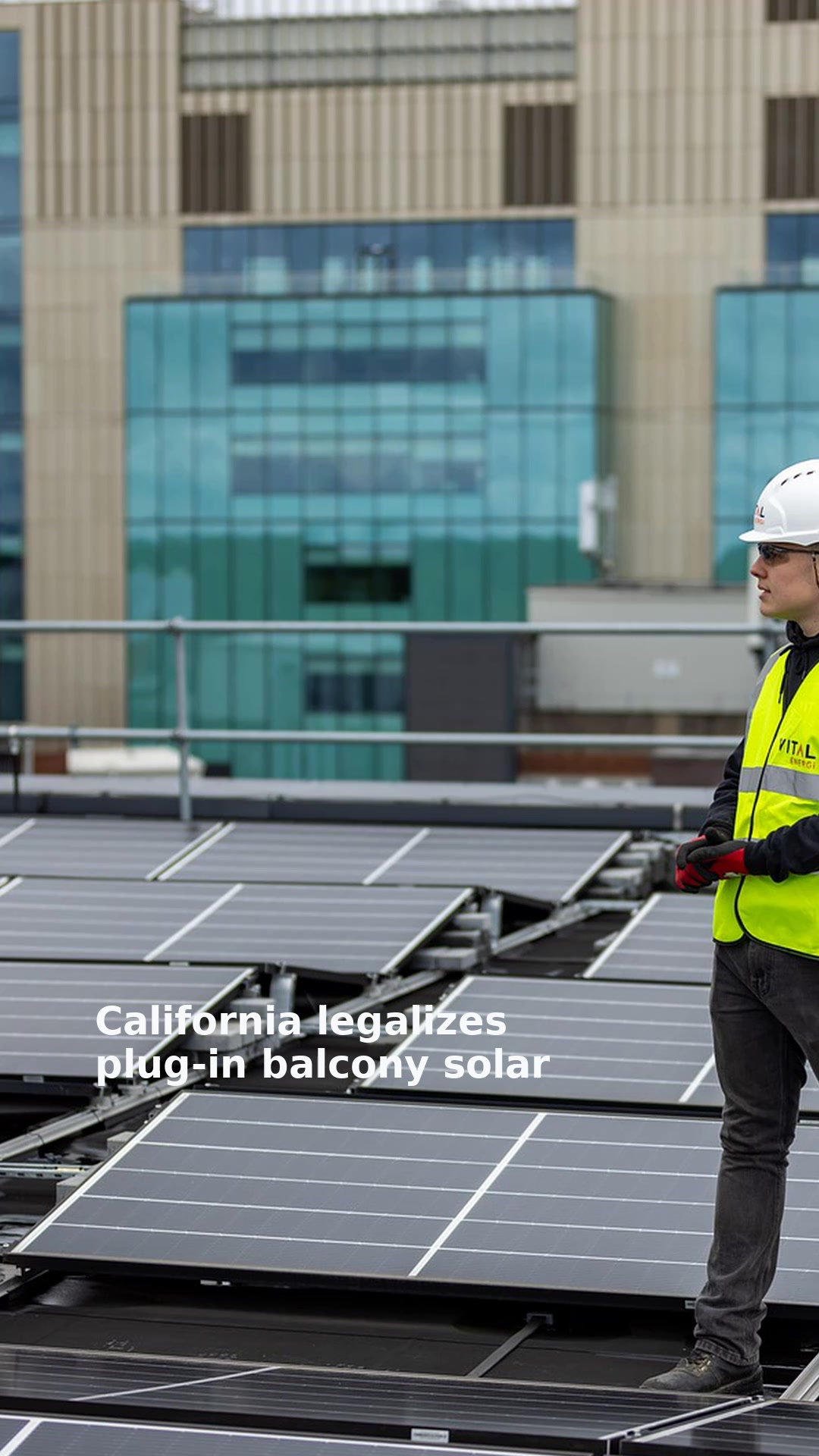 California legalizes plug-in balcony solar