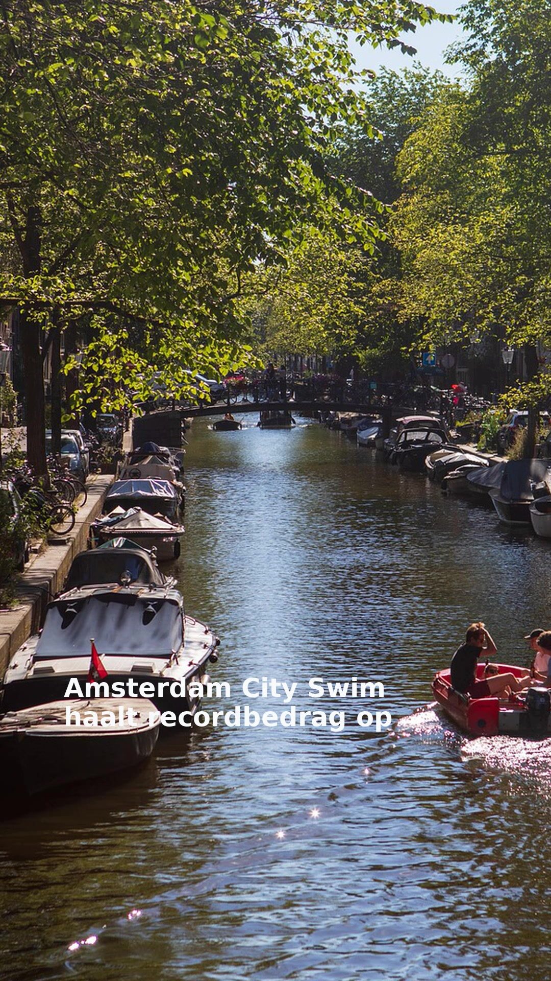 Amsterdam City Swim haalt recordbedrag op
