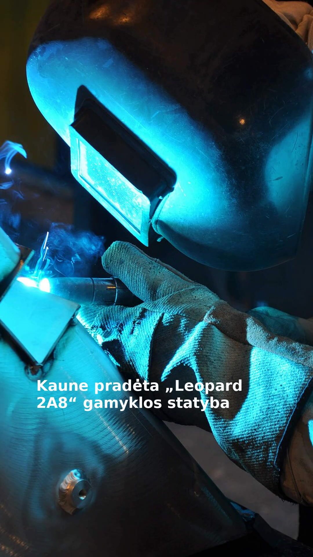 Kaune pradėta „Leopard 2A8“ gamyklos statyba