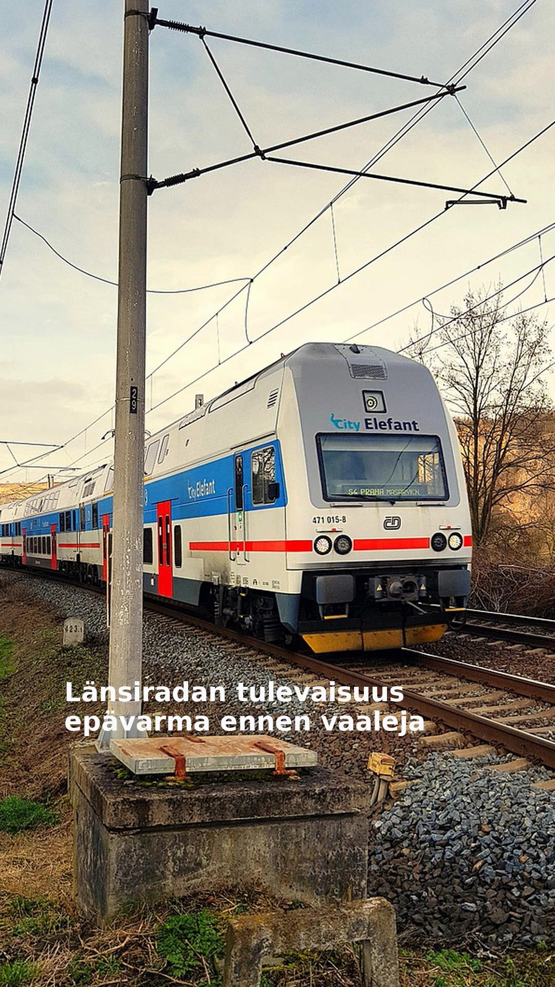 Länsiradan tulevaisuus epävarma ennen vaaleja
