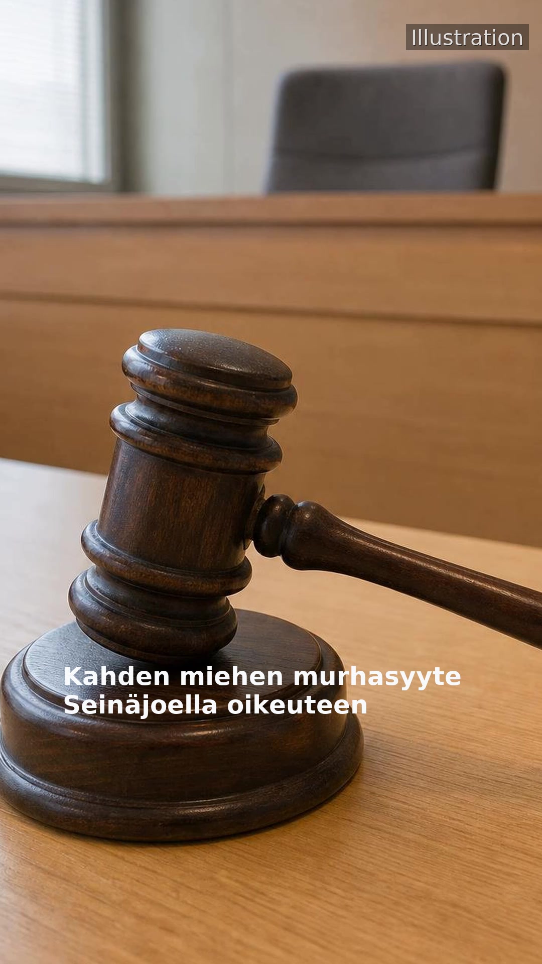 Kahden miehen murhasyyte Seinäjoella oikeuteen