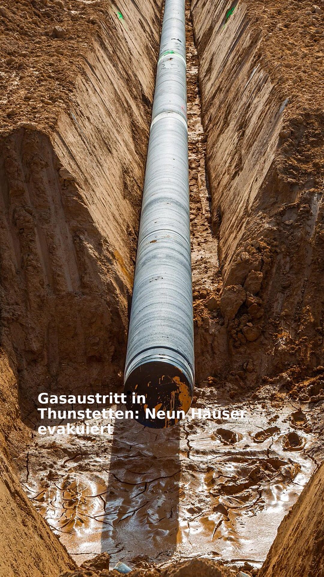 Gasaustritt in Thunstetten: Neun Häuser evakuiert
