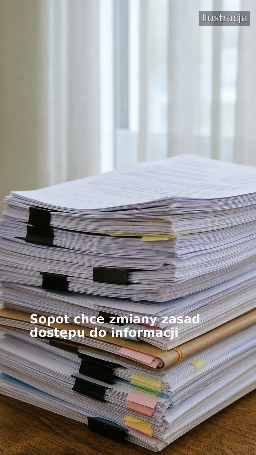 Sopot chce zmiany zasad dostępu do informacji