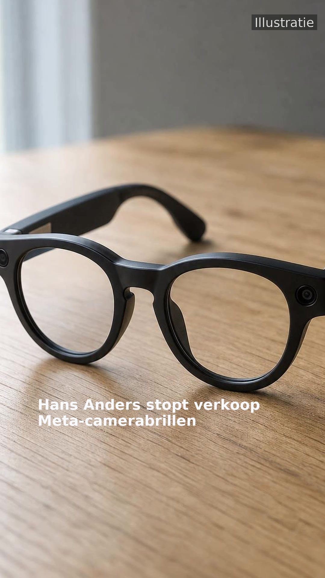 Hans Anders stopt verkoop Meta-camerabrillen