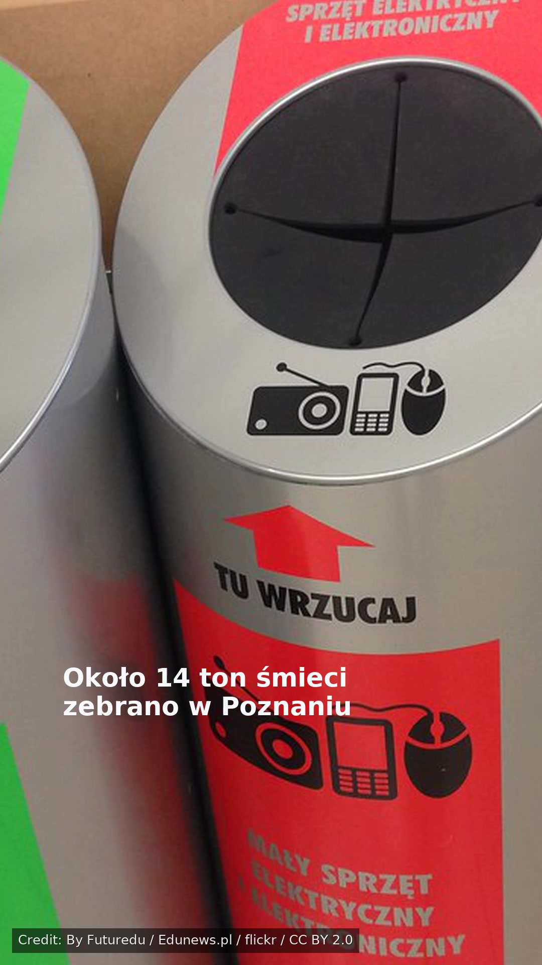 Około 14 ton śmieci zebrano w Poznaniu