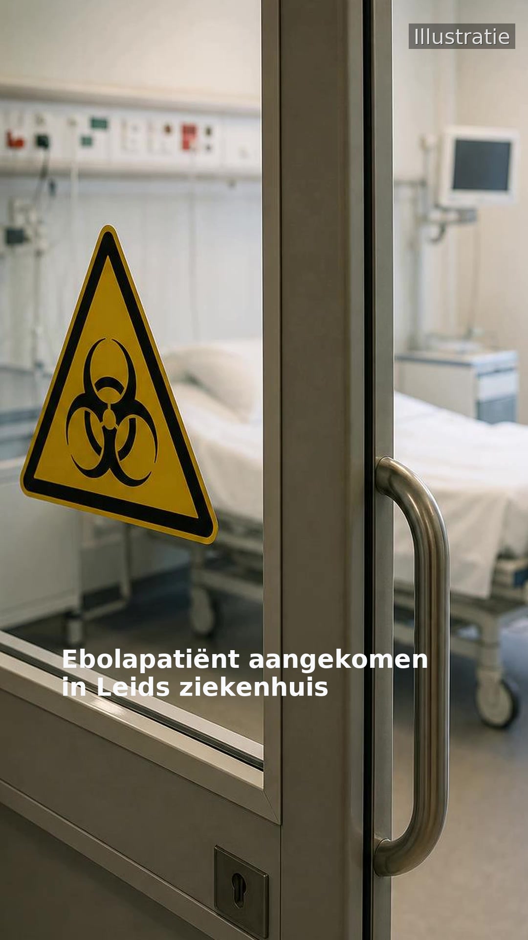 Ebolapatiënt aangekomen in Leids ziekenhuis