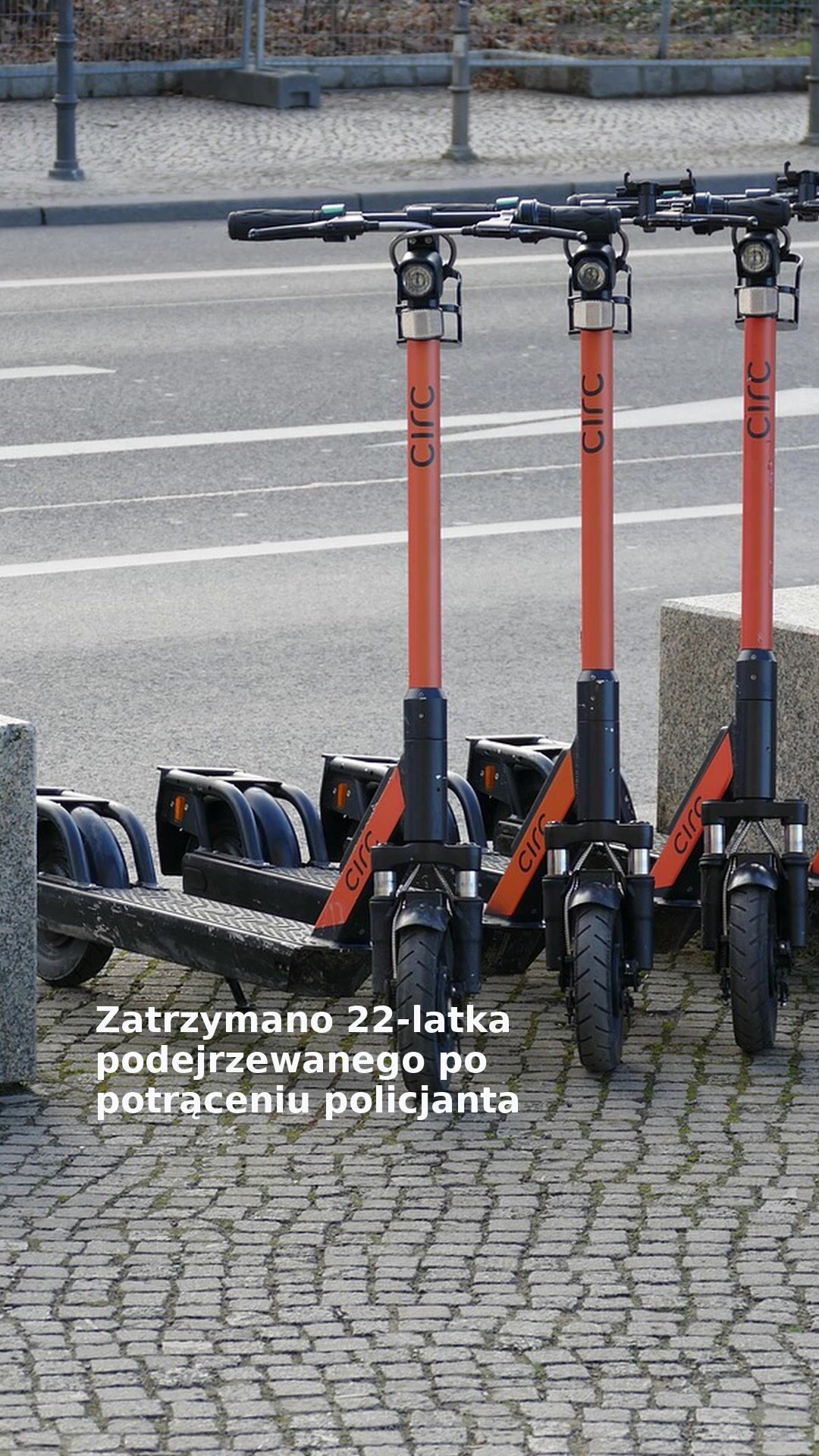 Zatrzymano 22-latka podejrzewanego po potrąceniu policjanta