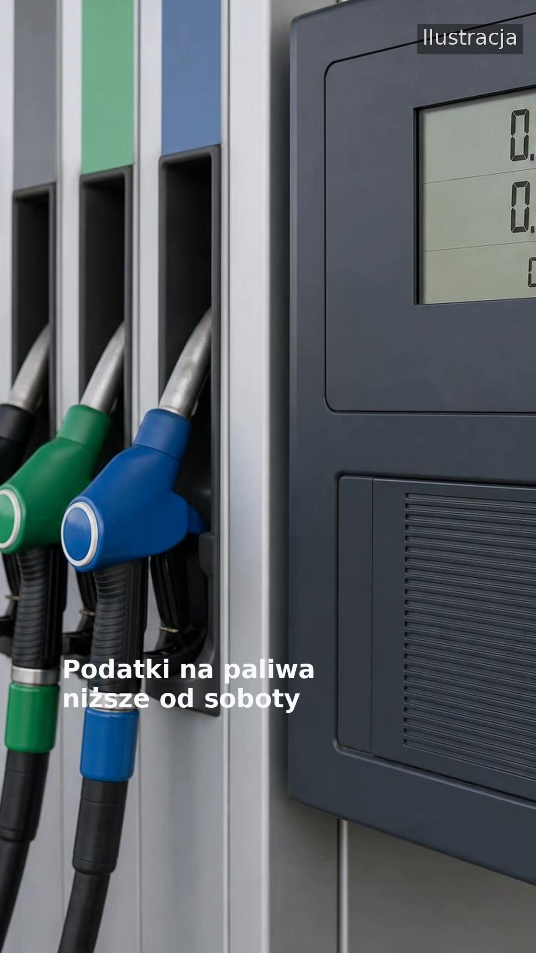 Podatki na paliwa niższe od soboty