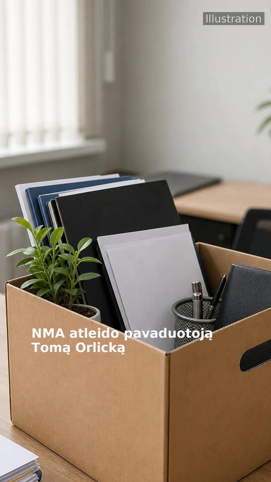 NMA atleido pavaduotoją Tomą Orlicką