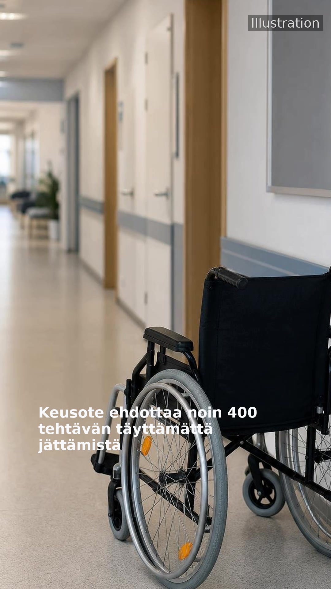 Keusote ehdottaa noin 400 tehtävän täyttämättä jättämistä