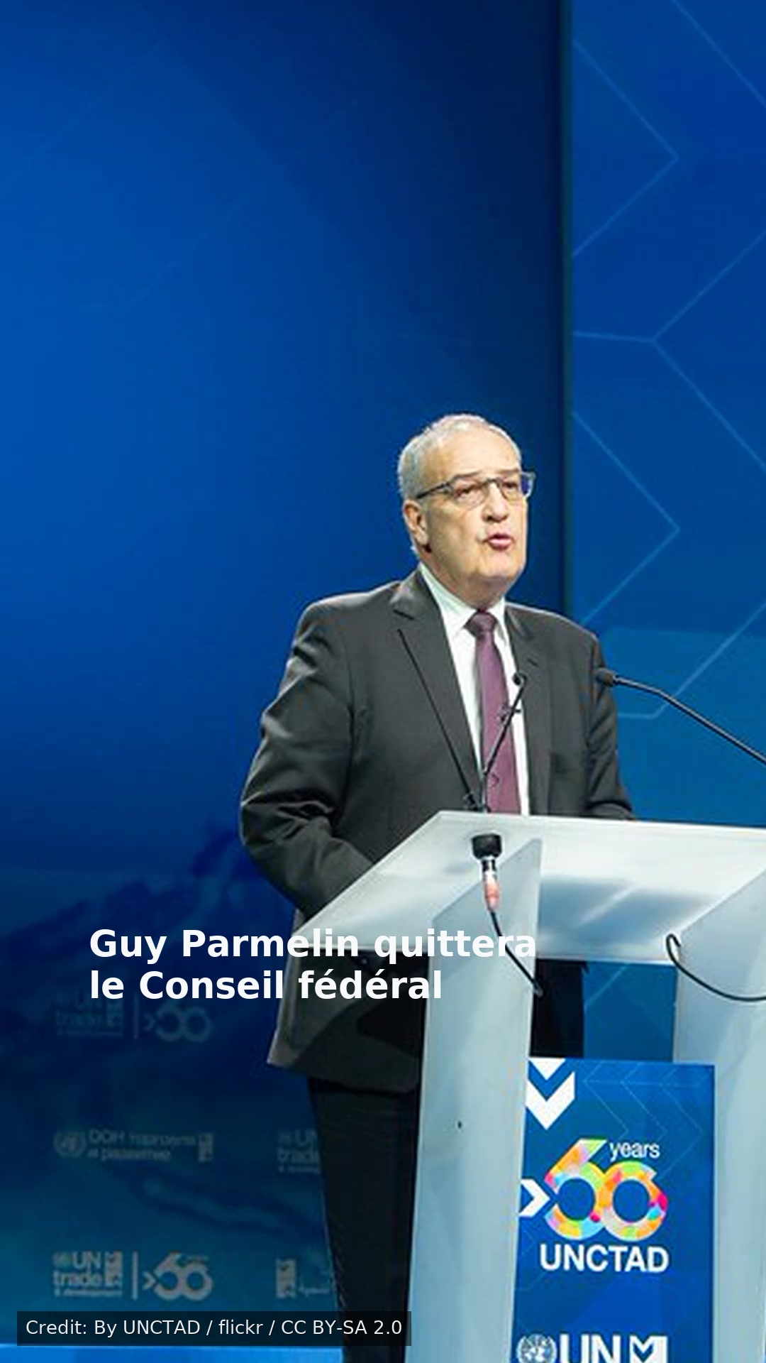 Guy Parmelin quittera le Conseil fédéral