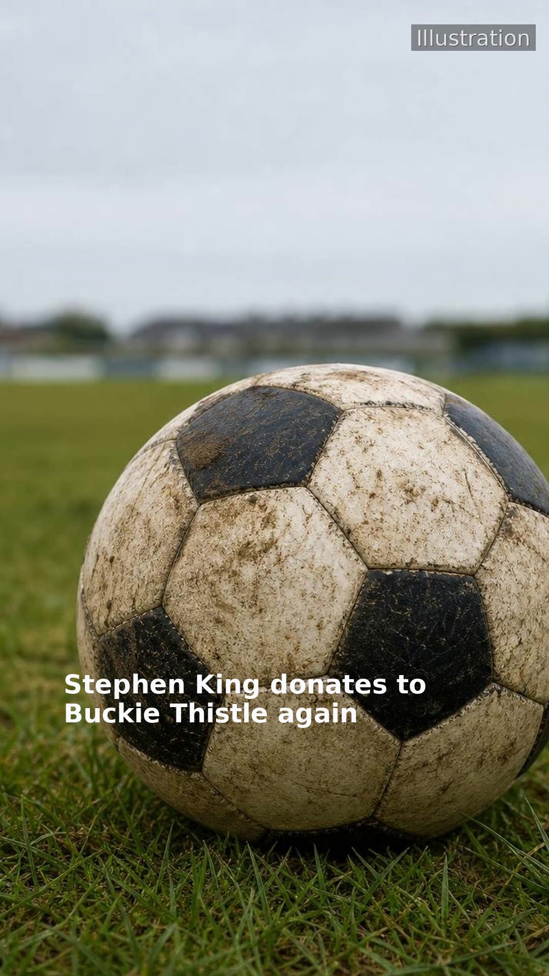 Stephen King donates to Buckie Thistle again
