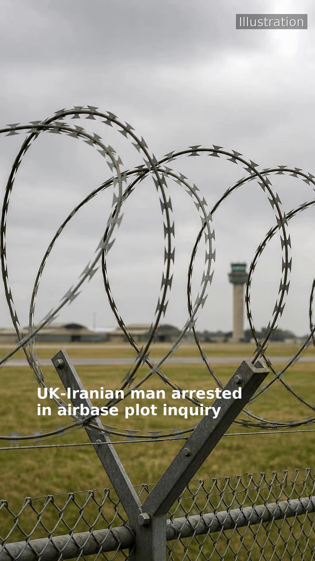 UK-Iranian man arrested in airbase plot inquiry