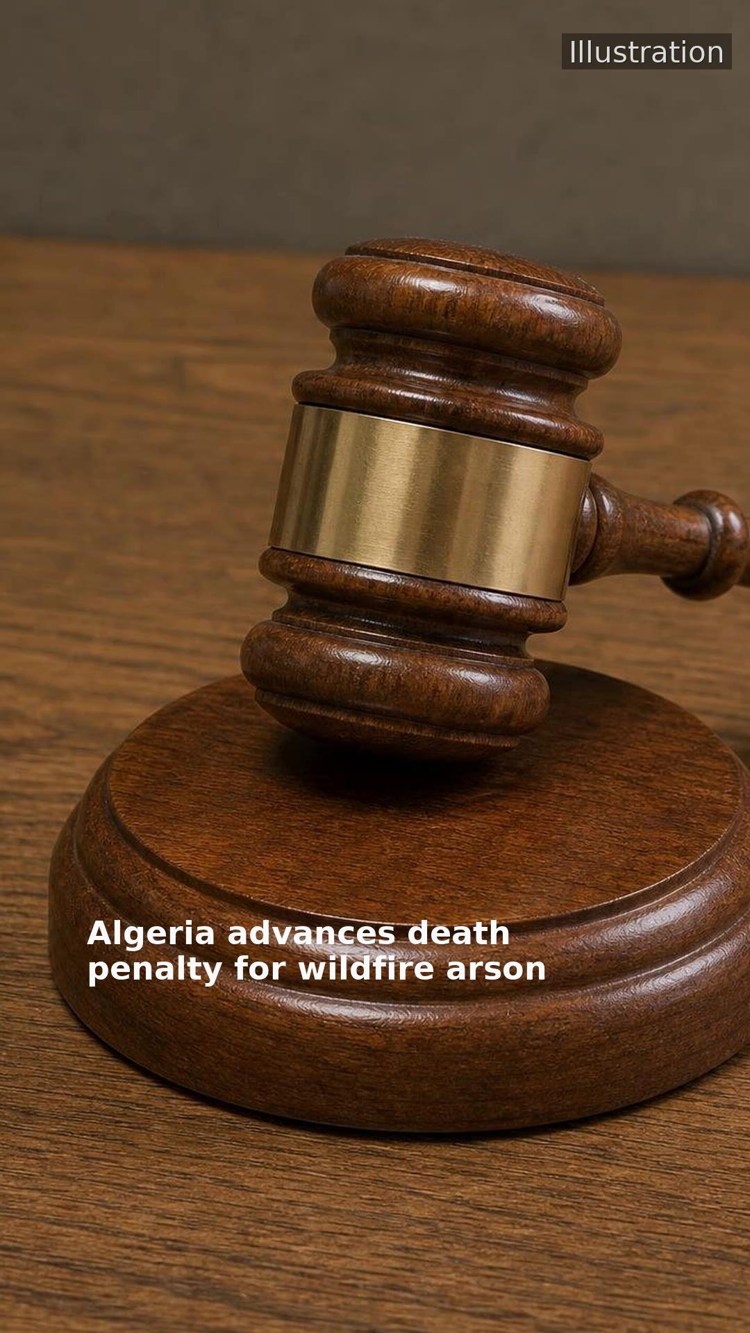 Algeria advances death penalty for wildfire arson