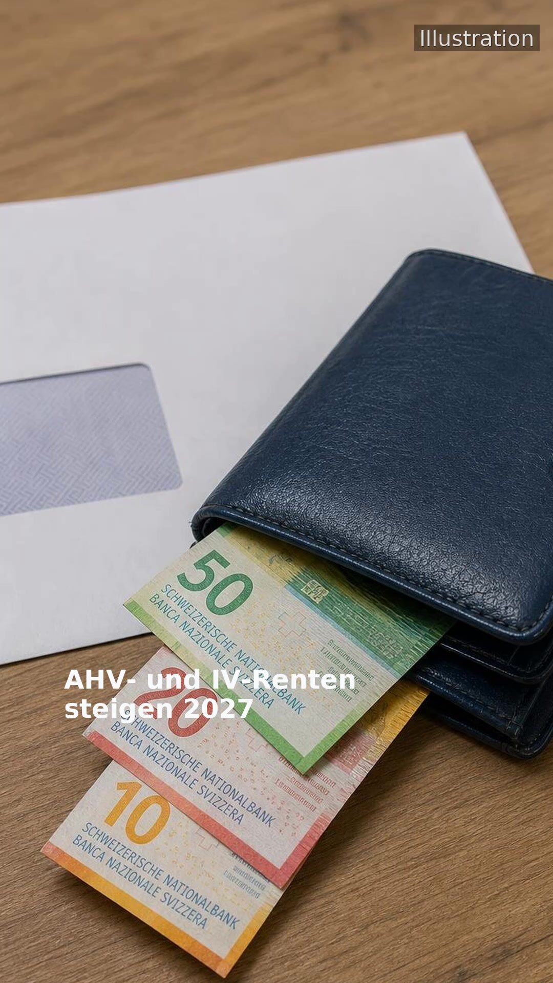 AHV- und IV-Renten steigen 2027
