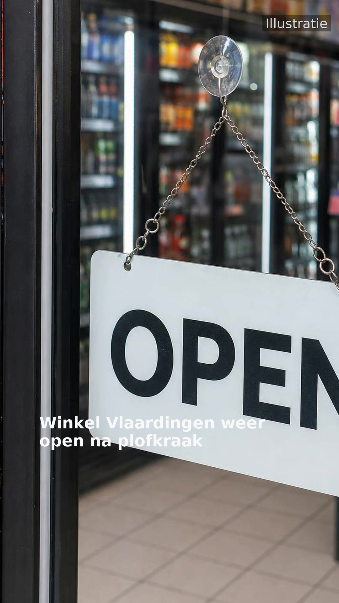 Winkel Vlaardingen weer open na plofkraak