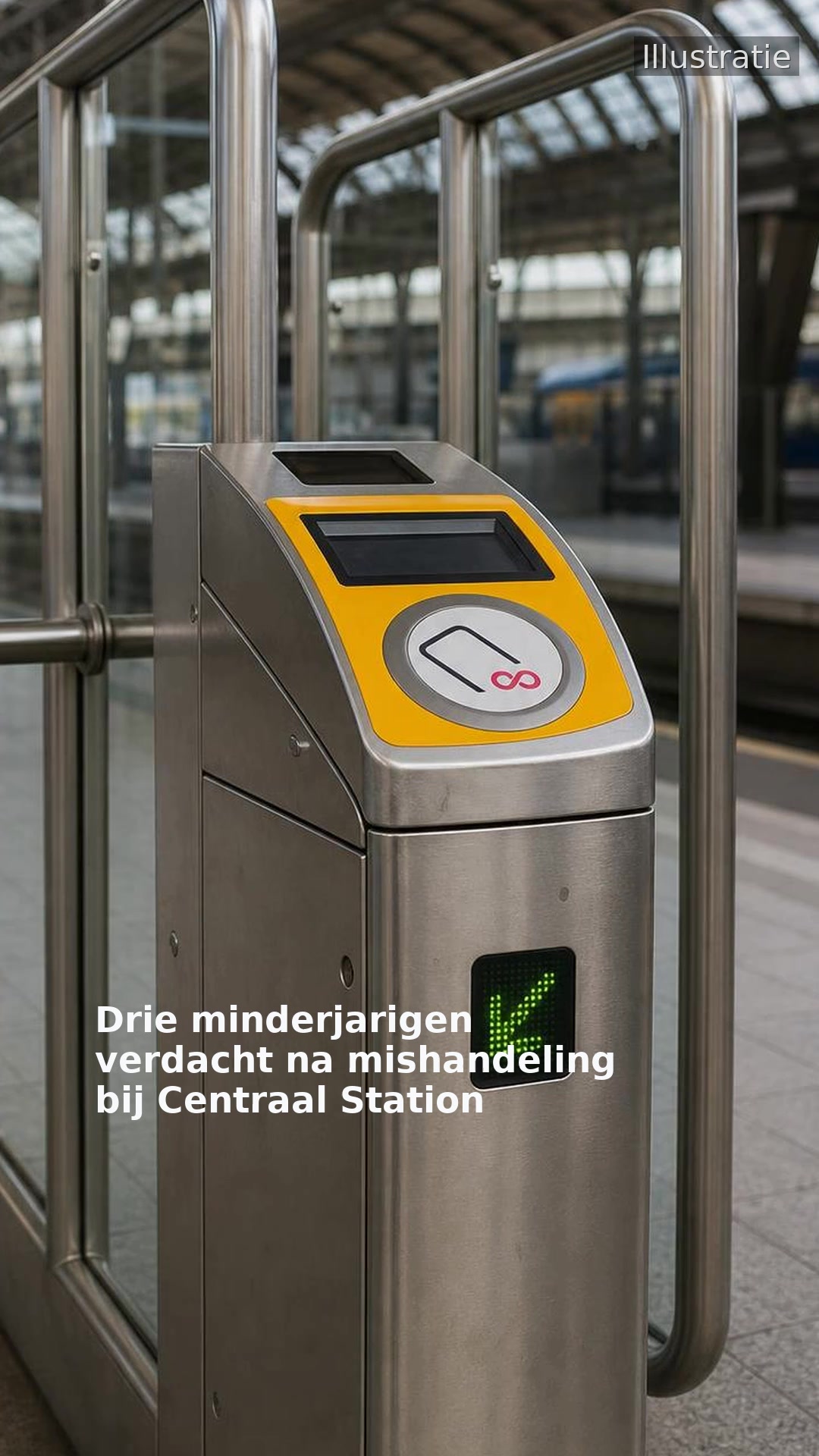 Drie minderjarigen verdacht na mishandeling bij Centraal Station