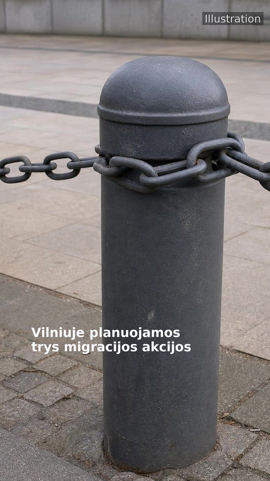 Vilniuje planuojamos trys migracijos akcijos