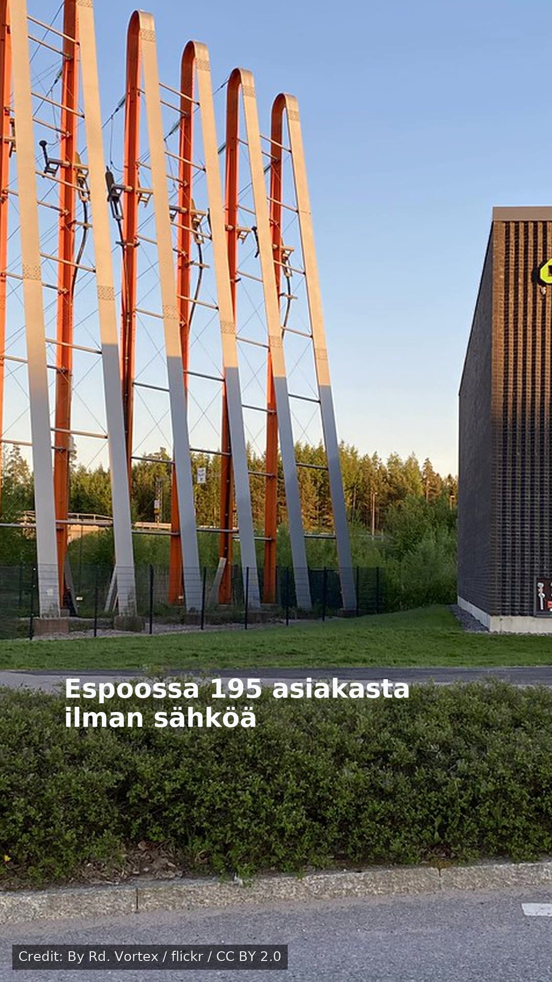 Espoossa 195 asiakasta ilman sähköä