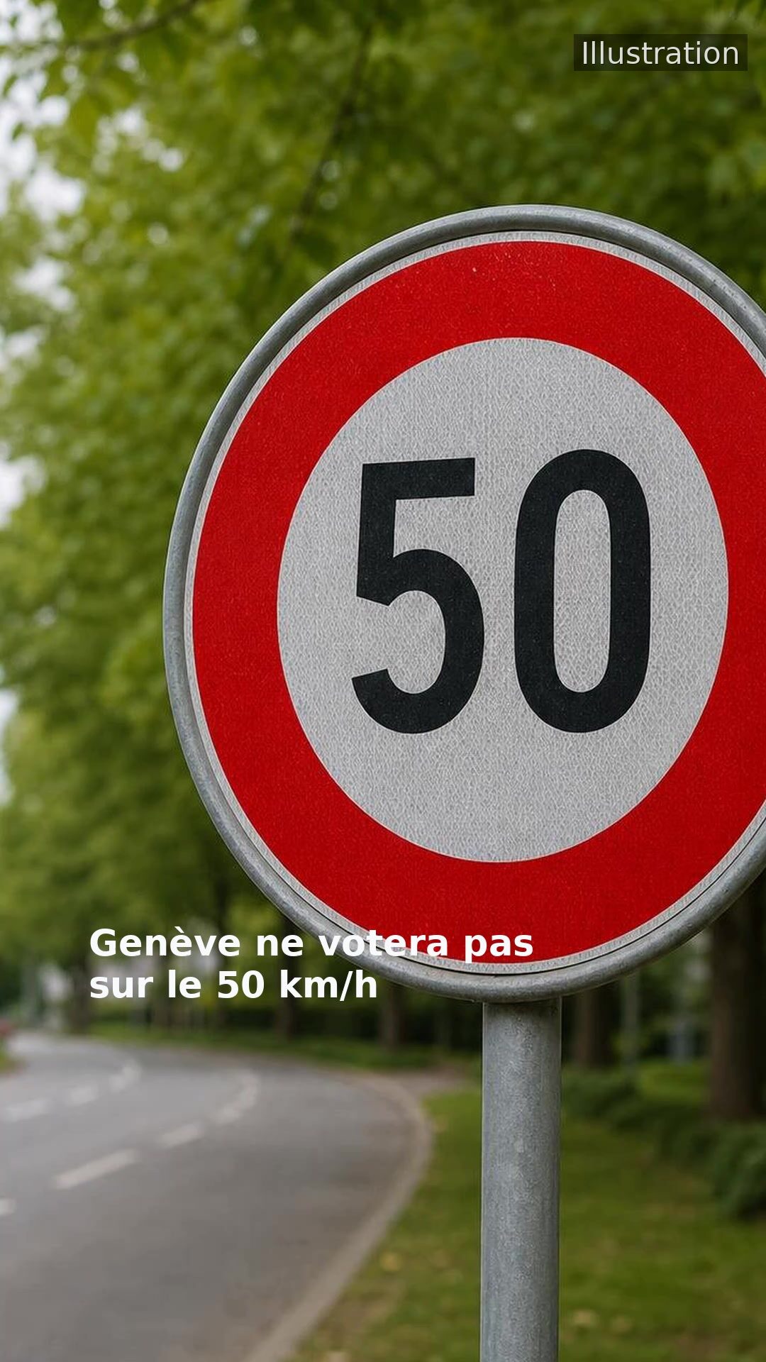 Genève ne votera pas sur le 50 km/h