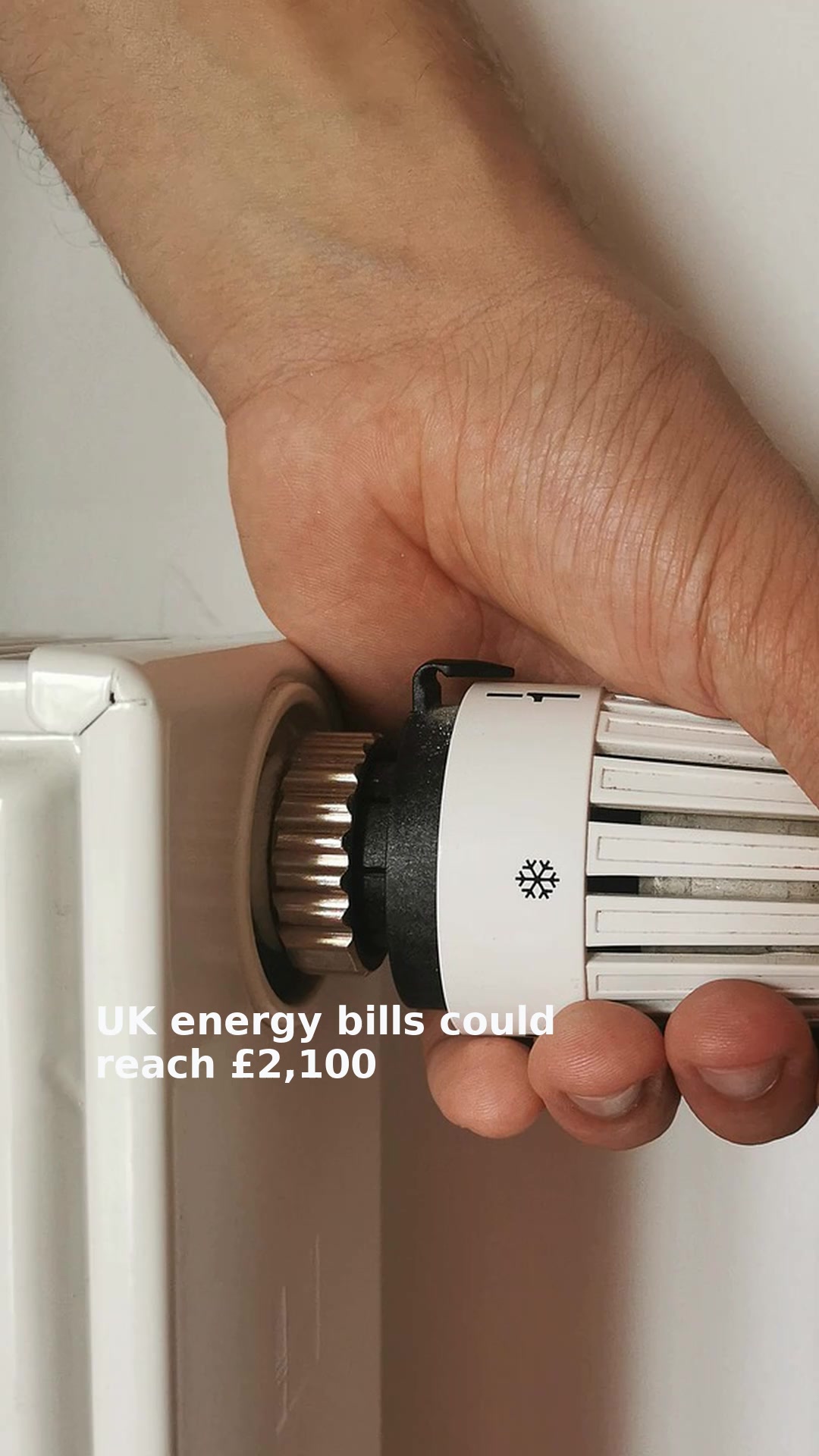 UK energy bills could reach £2,100