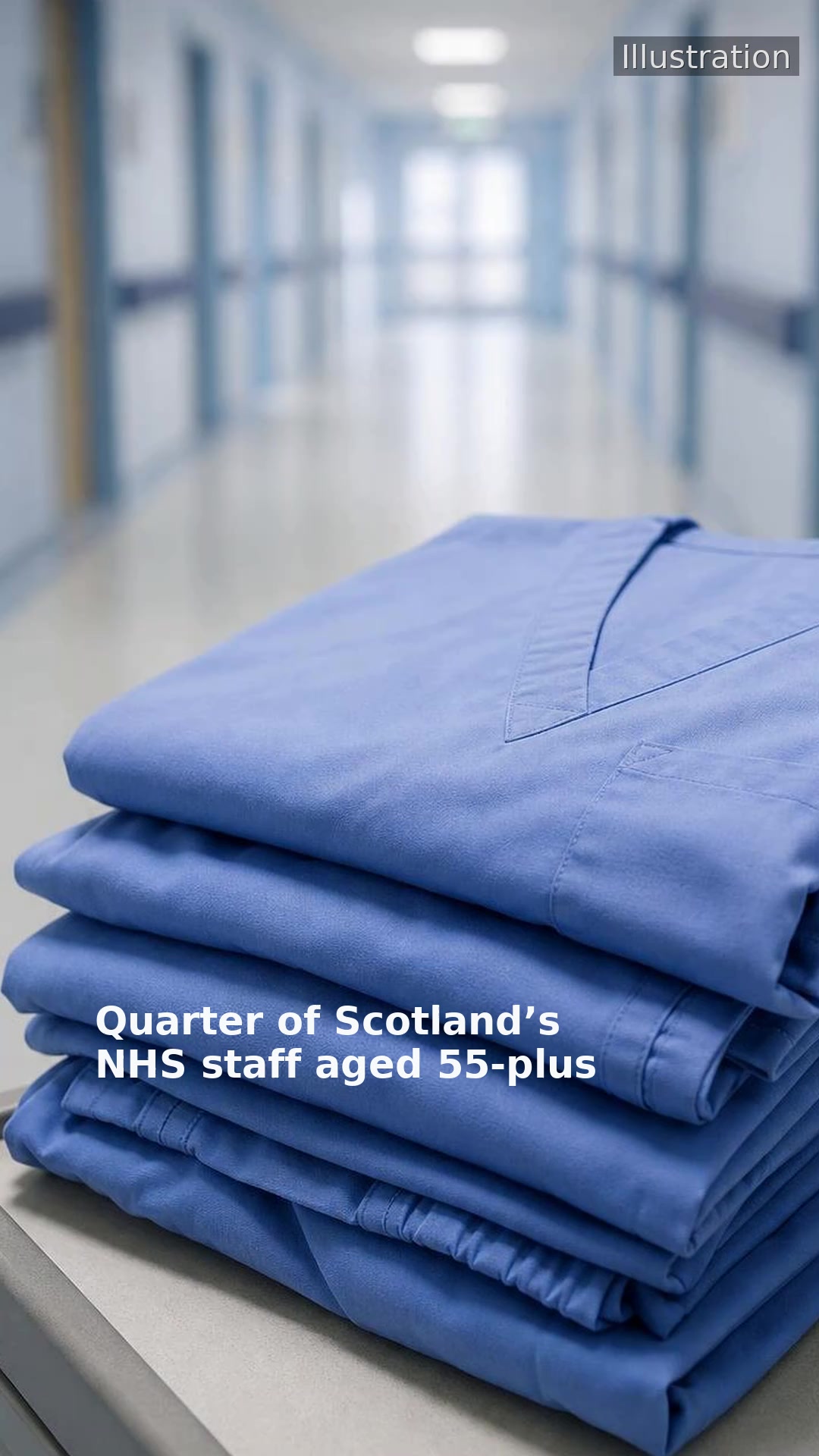Quarter of Scotland’s NHS staff aged 55-plus