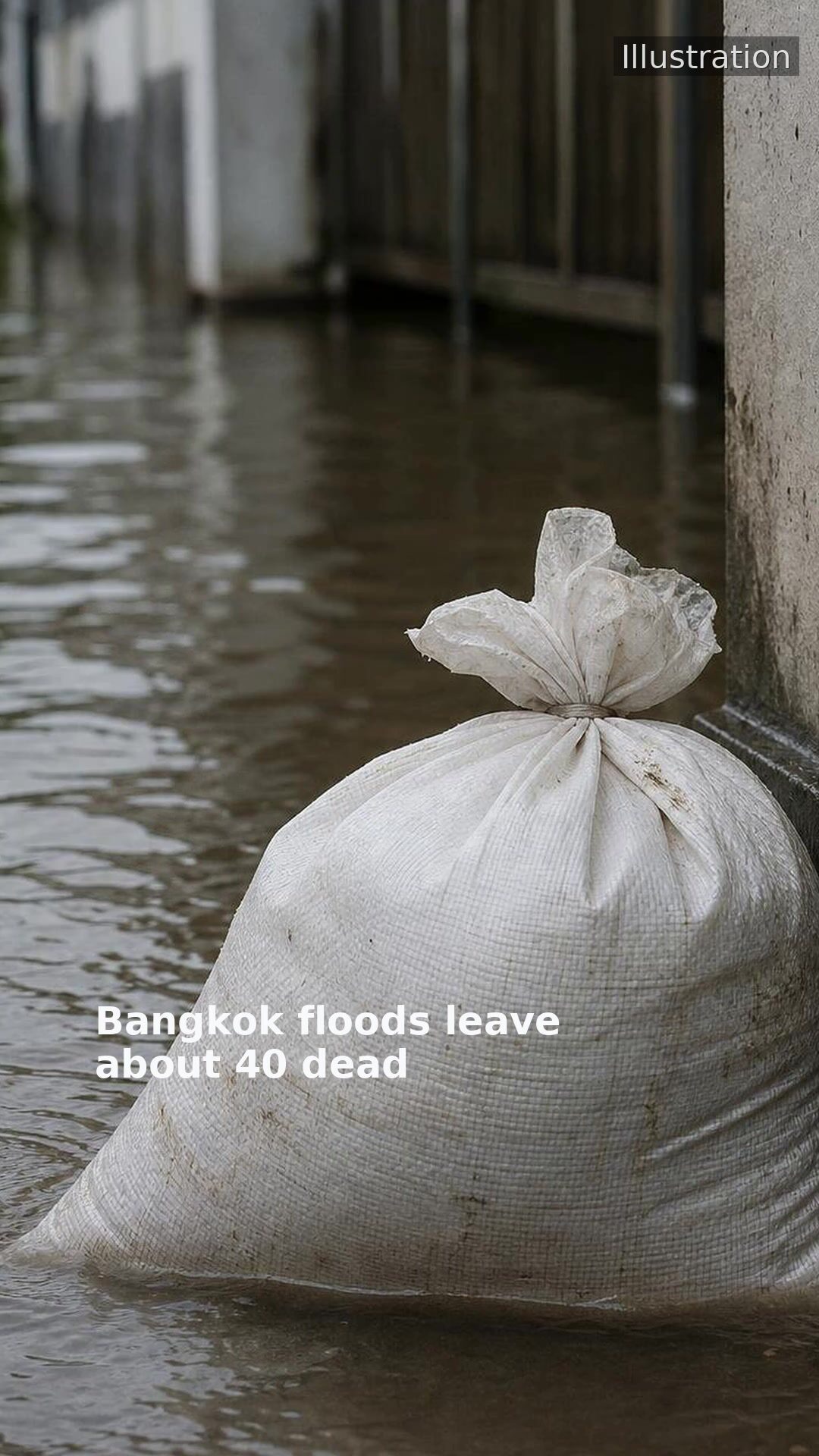 Bangkok floods leave about 40 dead