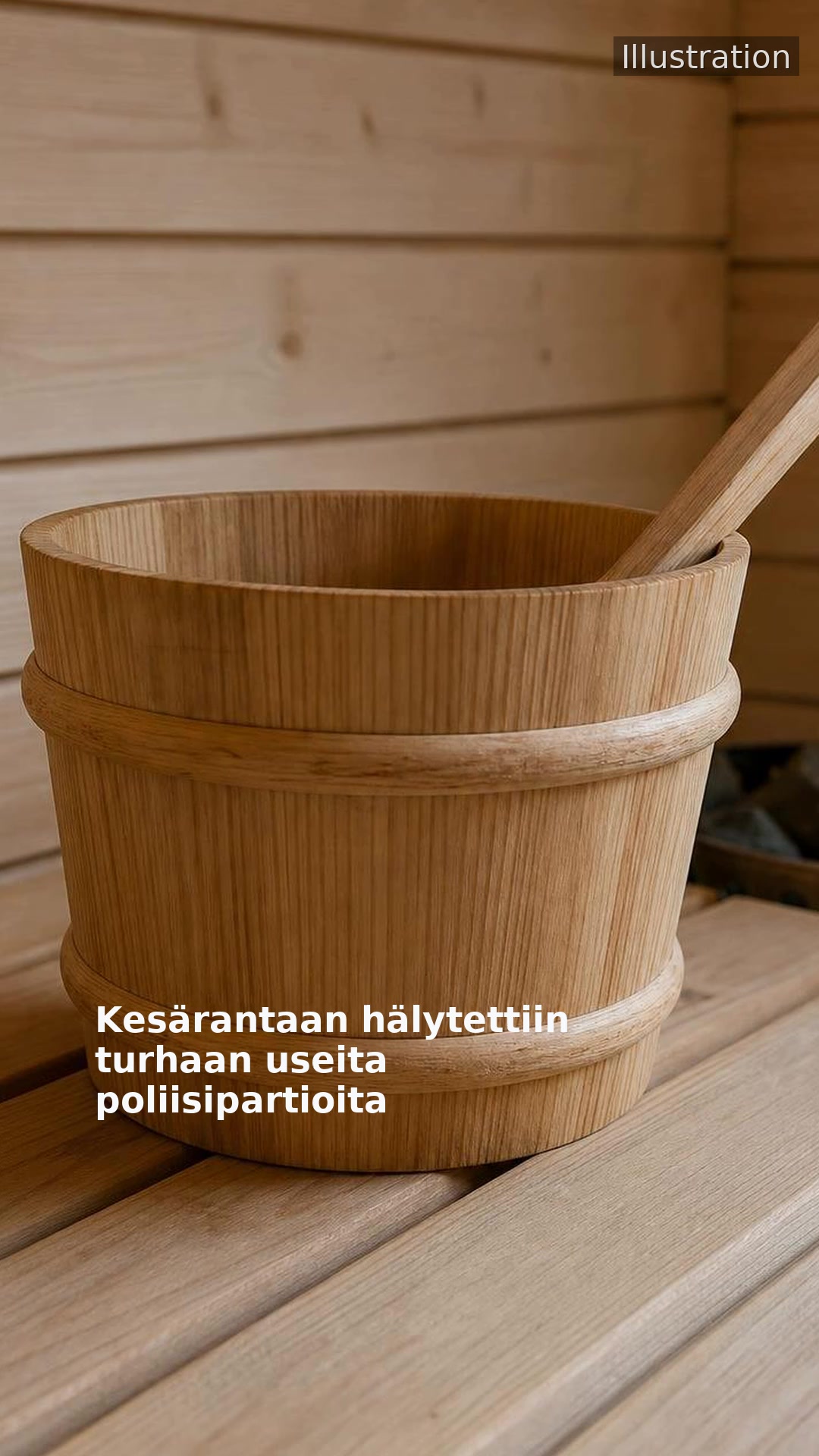 Kesärantaan hälytettiin turhaan useita poliisipartioita