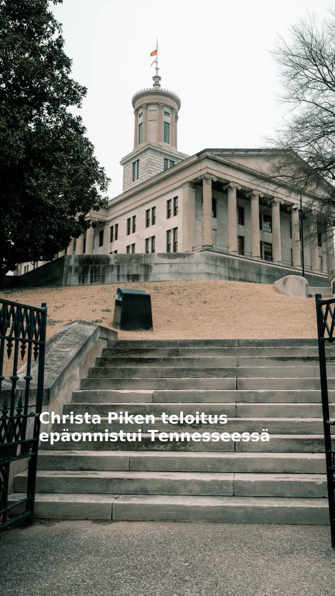 Christa Piken teloitus epäonnistui Tennesseessä