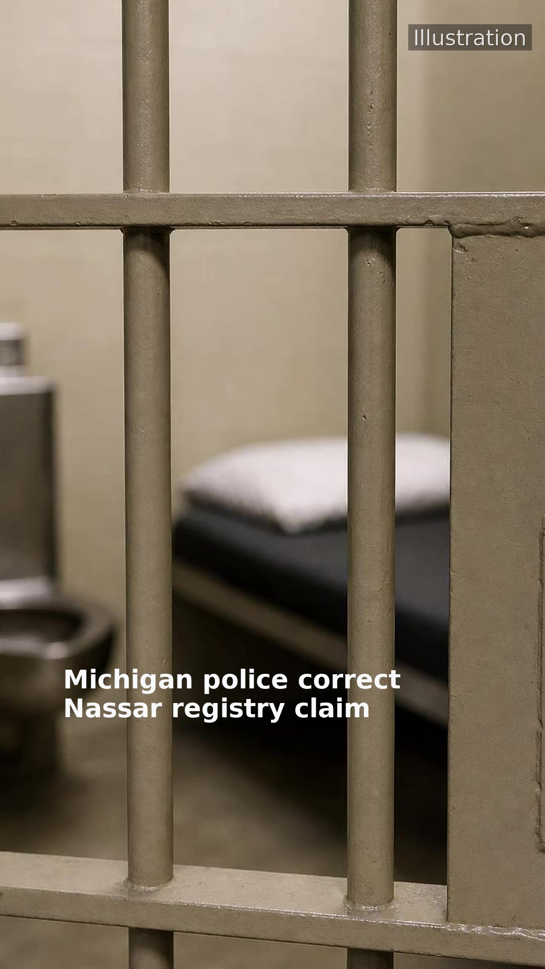 Michigan police correct Nassar registry claim